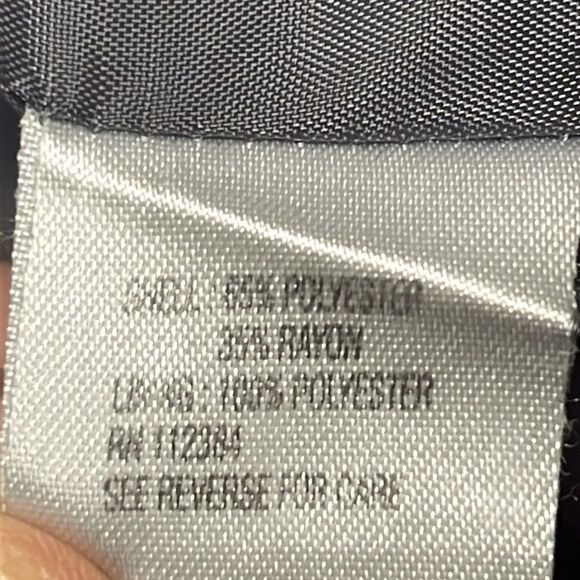 Calvin Klein Women’s Black Long Sleeve Notched Collar V-Neck Blazer- Size 10 - Picture 14 of 15